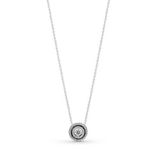 Load image into Gallery viewer, Sparkling Double Halo Collier Necklace

