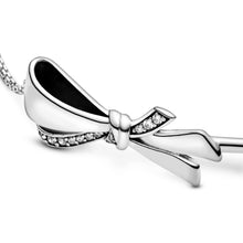 Load image into Gallery viewer, Sparkling Bow Slider Bracelet
