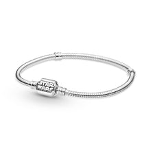 Load image into Gallery viewer, Pandora Moments Star Wars Snake Chain Clasp Bracelet
