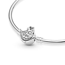 Load image into Gallery viewer, Disney Alice in Wonderland Cheshire Cat Clasp Pandora Moments Bangle
