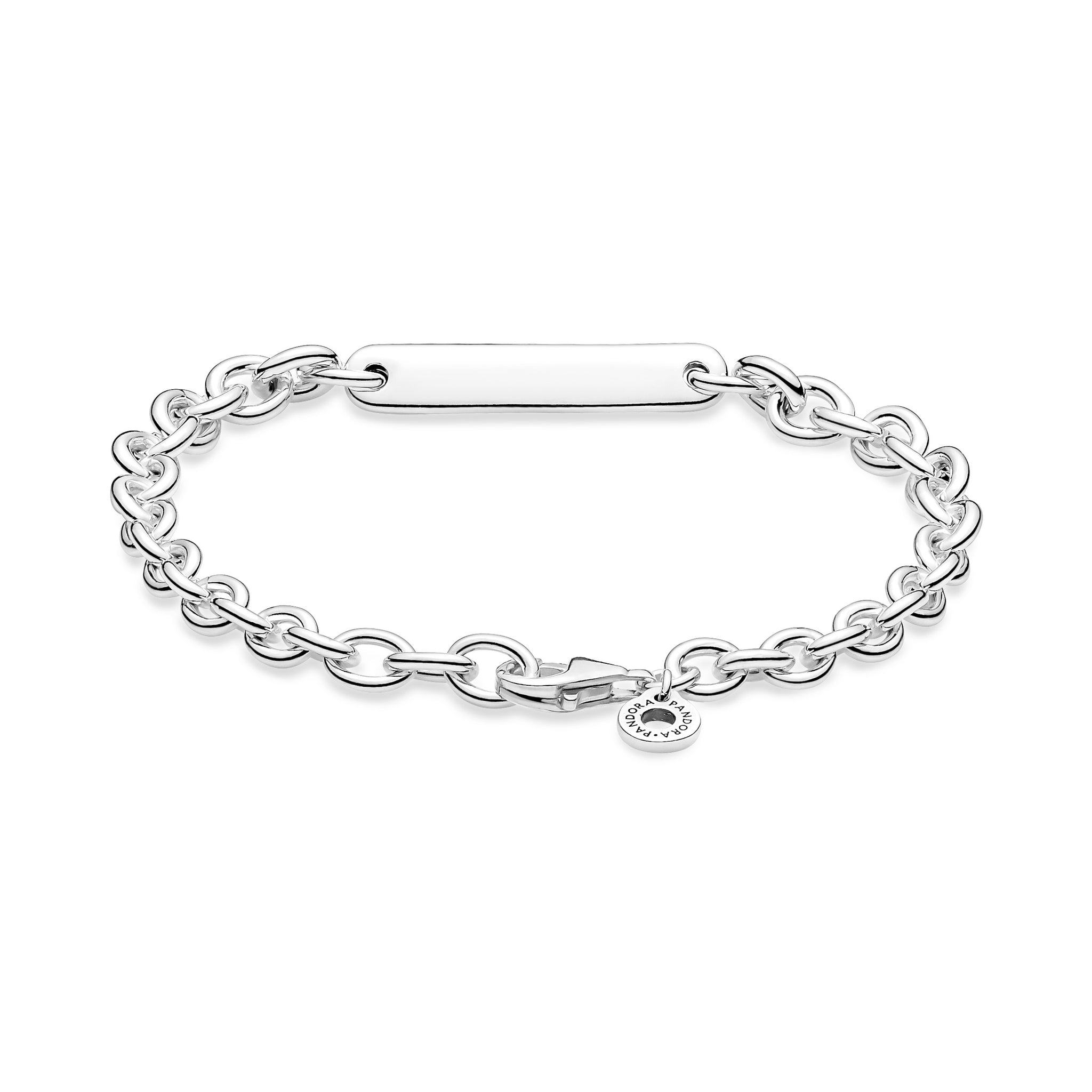 Engravable Bar Link Bracelet