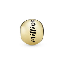 Load image into Gallery viewer, Polished Script &amp; Heart Charm
