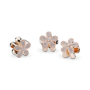 Daisy Flower Pavé Charm