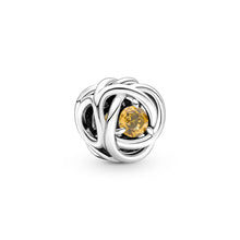 Load image into Gallery viewer, Honey Eternity Circle Charm
