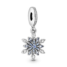 Load image into Gallery viewer, Shimmering Snowflake Dangle Charm
