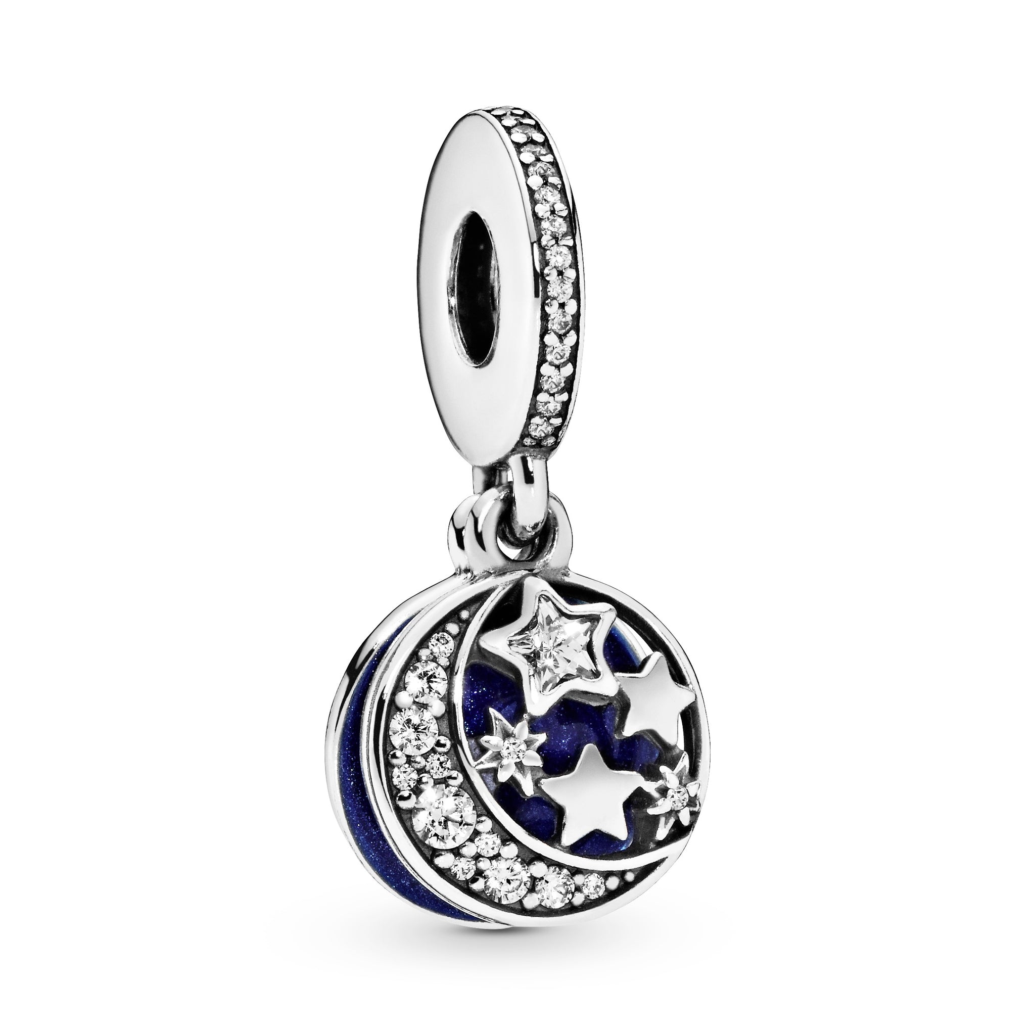Moon Blue Sky Dangle Charm