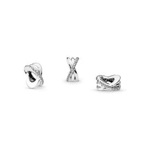 Load image into Gallery viewer, Sparkling &amp; Polished Lines Spacer Charm
