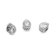 Load image into Gallery viewer, Sparkling Teardrop Halo Charm
