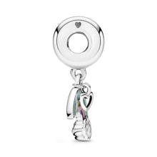 Load image into Gallery viewer, Rainbow &amp; Cloud Dangle Charm
