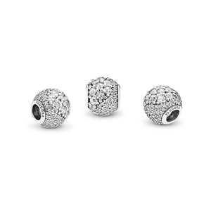 Sparkling Clear Pavé Charm