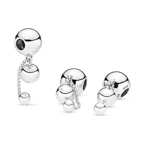 String of Beads Dangle Charm