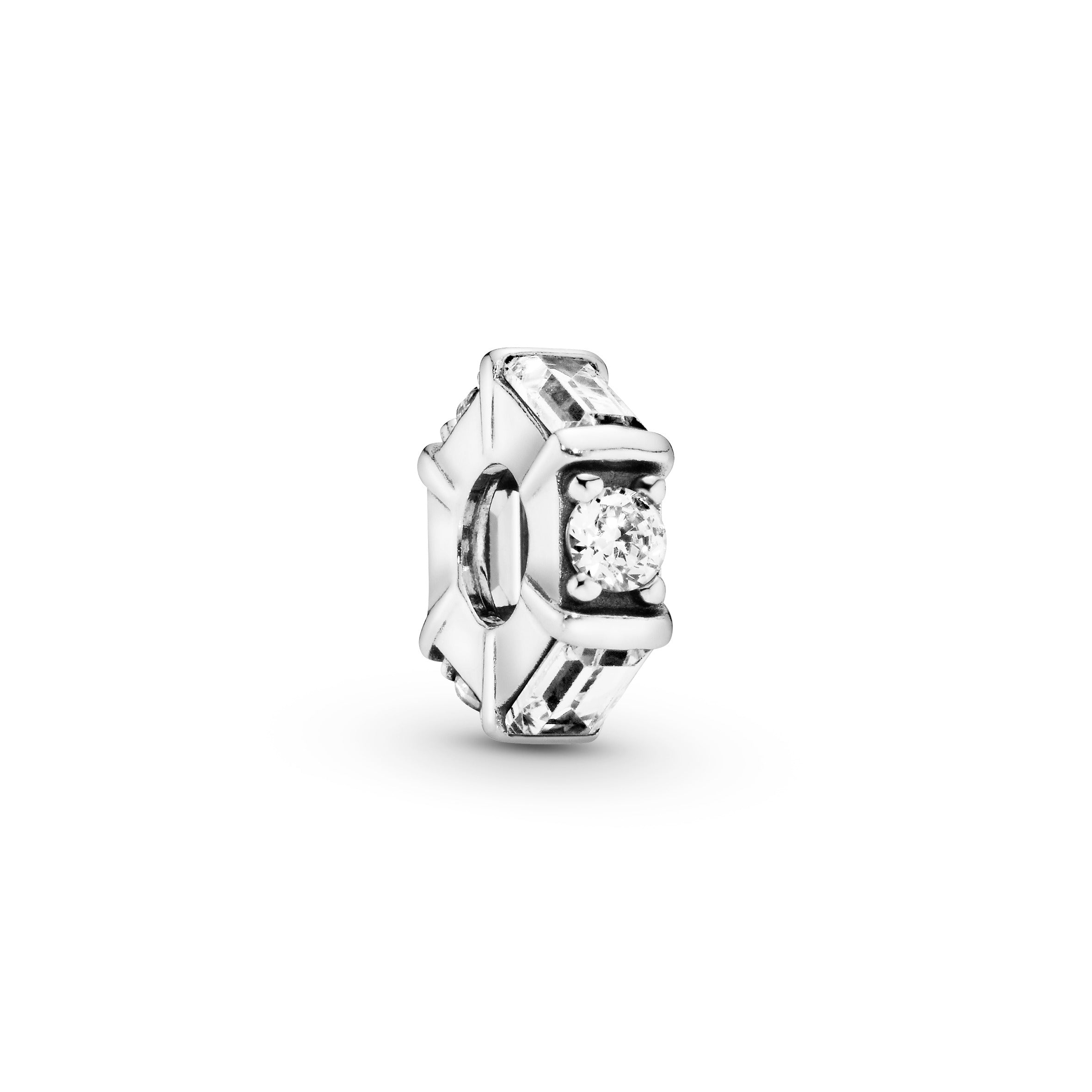 Pandora hohen Clear Ice Cube Spacer