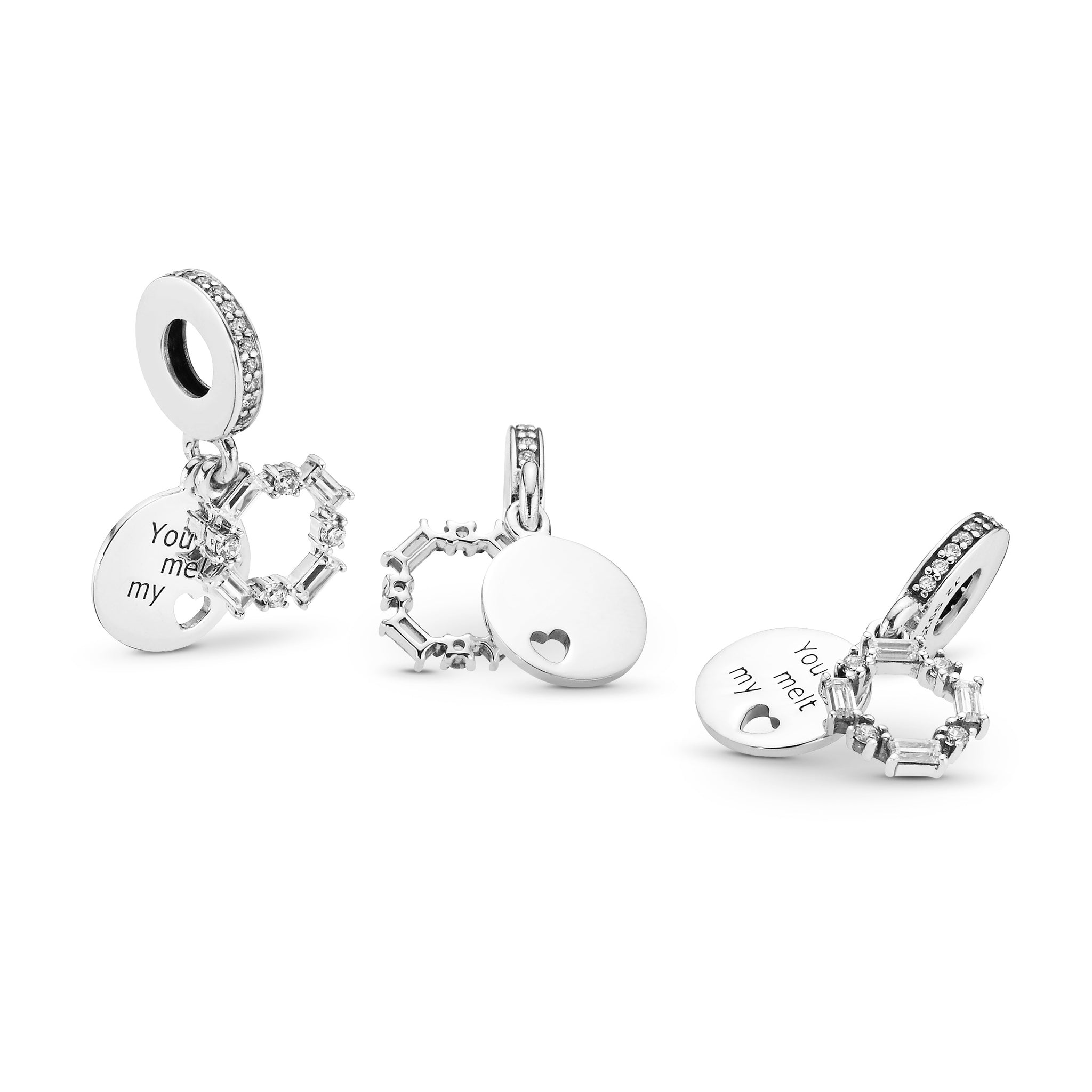Sterling Silver Me To You Pandora Charm Authentic Pandora Me You
