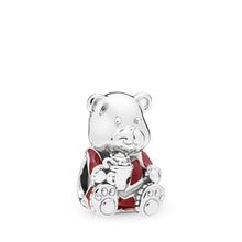 Load image into Gallery viewer, Christmas Teddy Bear Charm
