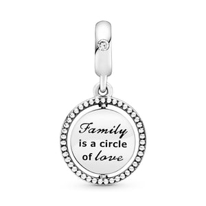 Spinning Family Tree Dangle Charm