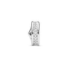 Load image into Gallery viewer, Sparkling Wishbone Spacer Charm
