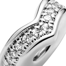 Load image into Gallery viewer, Sparkling Wishbone Spacer Charm
