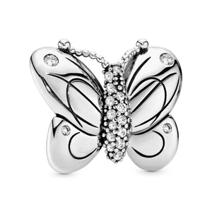 Oversized Butterfly Clip Charm