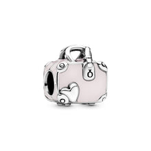 Load image into Gallery viewer, Pink Travel Bag Charm

