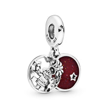 Load image into Gallery viewer, Santa Love Peace Joy Dangle Charm
