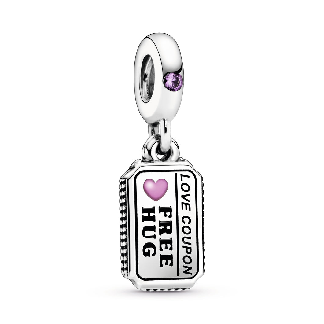 Love Coupon Dangle Charm