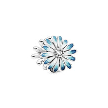Load image into Gallery viewer, Blue Daisy Flower Charm
