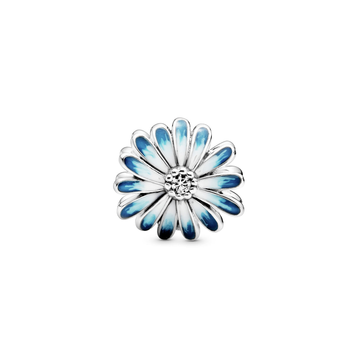 Blue Daisy Flower Charm