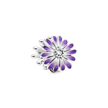 Load image into Gallery viewer, Purple Daisy Charm
