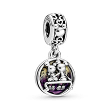 Load image into Gallery viewer, Disney Mickey Mouse &amp; Minnie Mouse Happily Ever After Dangle Charm
