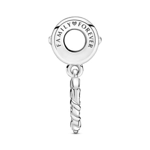 Heart Family Tree Dangle Charm