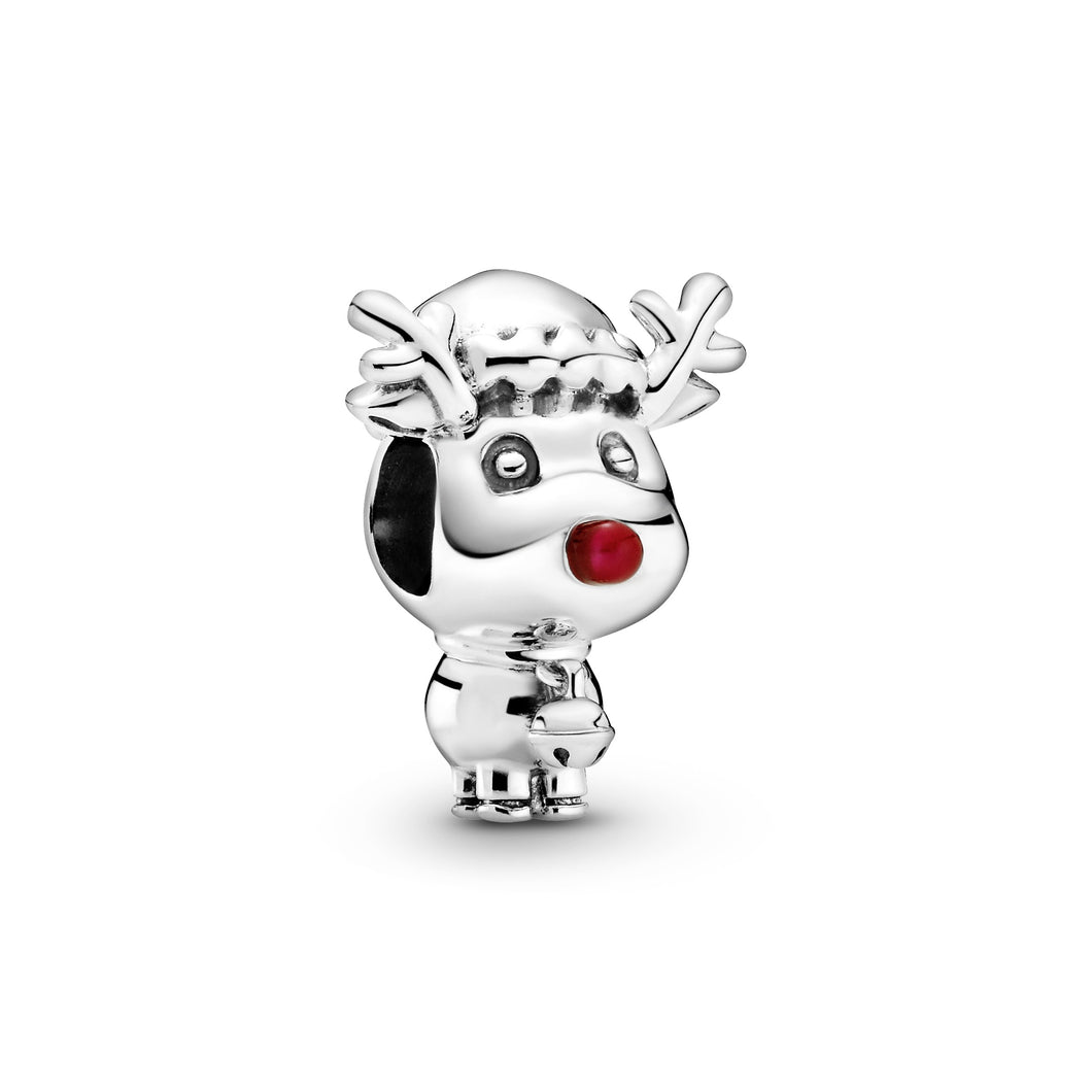 Rudolph the Red Nose Reindeer Charm