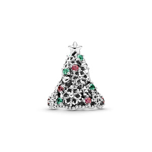 Glitter Christmas Tree Charm
