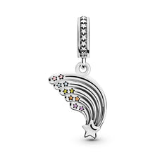 Load image into Gallery viewer, Colourful Rainbow Dangle Charm
