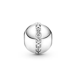 Sparkling Line Clip Charm