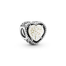 Load image into Gallery viewer, Openwork Heart &amp; Family Tree Charm
