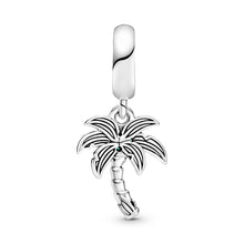Load image into Gallery viewer, Palm Tree &amp; Coconuts Dangle Charm
