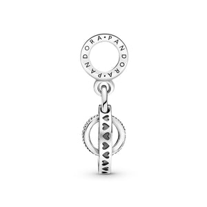 Pandora Logo Circles Dangle Charm
