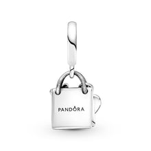 Load image into Gallery viewer, Pandora Shopping Bag Dangle Charm
