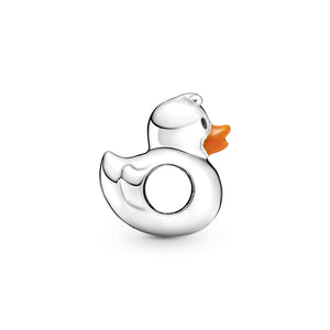 Polished Rubber Duck Charm