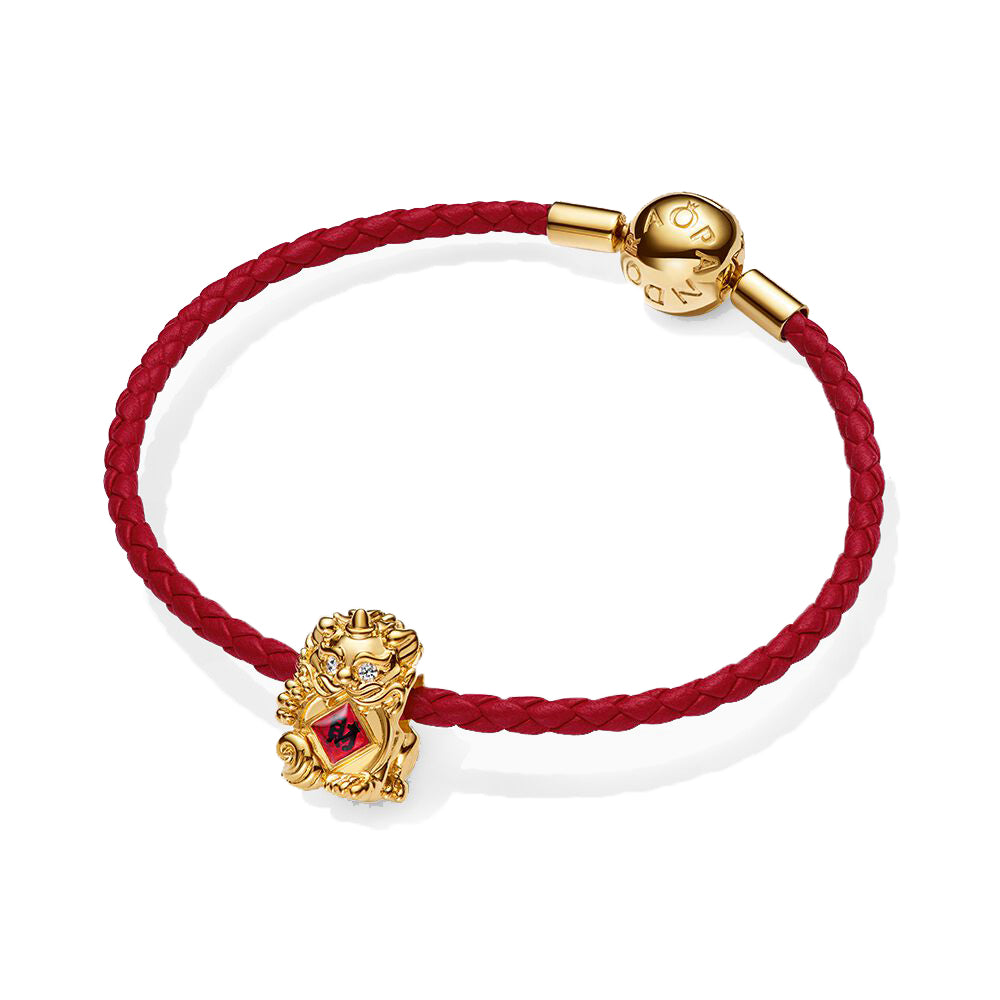 Chinese Fortune Charm and Bracelet Set - Main Image