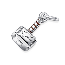 Load image into Gallery viewer, Marvel The Avengers Thor&#39;s Hammer Dangle Charm
