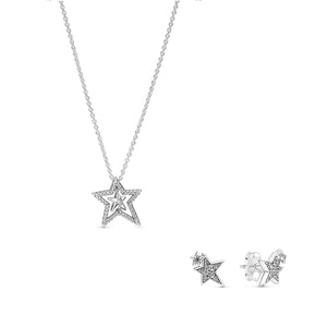 Sparkling Asymmetric Star Gift Set